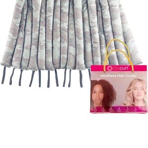 Heatless Hair Curler - Gray Camo